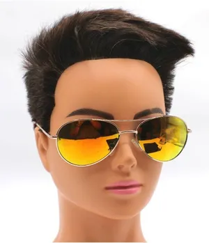 Aviator Sunglasses Gold Frame Mirrored Lenses UV400 Protection Black Pouch NEW thumbnail 1
