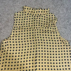 Rosemarine Italian Polka Dot Button Front Sleeveless Linen Dress Small‎ thumbnail 10