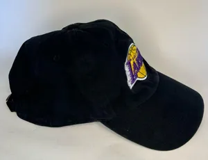 Los Angeles Lakers '47 Brand Classics Clean Up Adjustable Hat Cap Unisex Black thumbnail 4