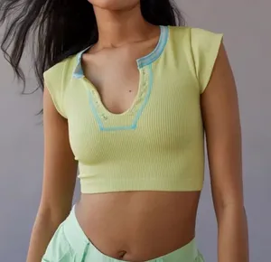 Urban Outfitters Green Top thumbnail 1