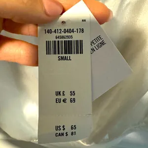 NWT Abercrombie & Fitch Satin & Mesh Long Sleeve Bodysuit Ivory Small thumbnail 5