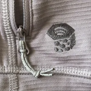 Mountain Hardwear Lavender Pull On Athletic Sweatshirt Medium Snap Closure thumbnail 5
