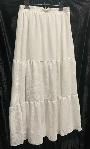 See You Monday White Maxi Skirt thumbnail 1