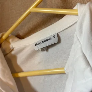 Vicki Wayne White Collared Shirt medium thumbnail 3