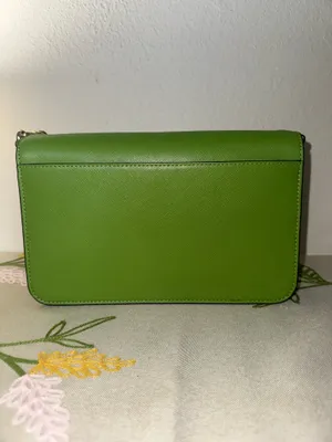 Kate Spade Green Shoulder Leather Bag thumbnail 3