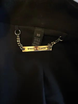 White House Black Market Blazer Black thumbnail 3