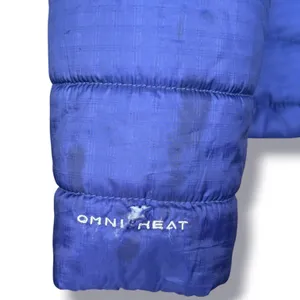 Columbia Omni-Heat Puffer Jacket Womens Medium Purple Quilted Full Zip Coat thumbnail 5