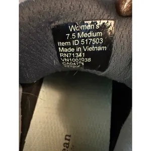 LL Bean Trail Model Waterproof Hiking Shoes Light Blue Grey Womens Low Top‎ thumbnail 9