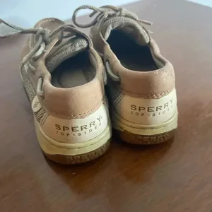Brown Leather Sperry Top Siders Boat Shoes Loafers Flats GUC!‎ Size 6.5 #71 thumbnail 2