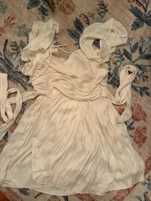 Mabel Dress Mini White thumbnail 1