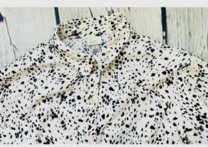 Satin Long Sleeve Button Up Blouse thumbnail 9