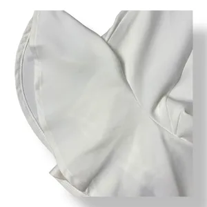 Selfie Leslie White Candy Strapless Layered Ruffle Hem Romper Size XS Party thumbnail 6