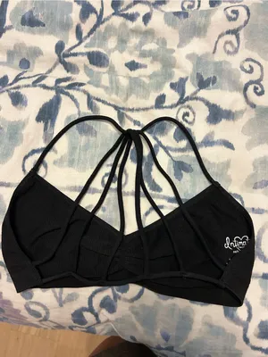 Intimately free people black strappy back bralette thumbnail 5