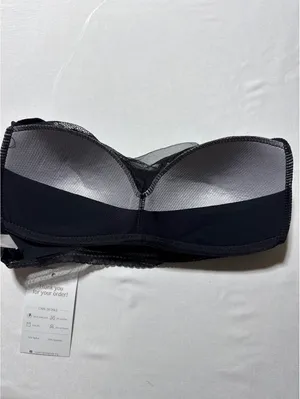 Black Lace Comfort Bra with Stretchy Magic thumbnail 6