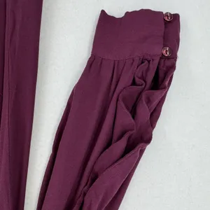 YYoung Fabulous and Broke Kaitlin Ruffle Cold Shoulder Cutouts Dress Plum Size L thumbnail 10