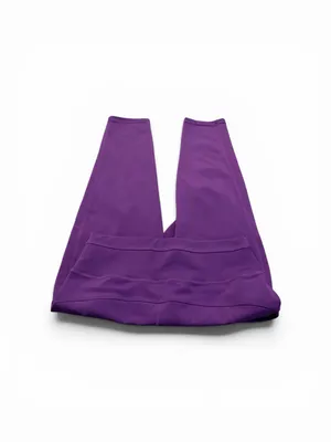 POP FIT cropped purple leggings thumbnail 3