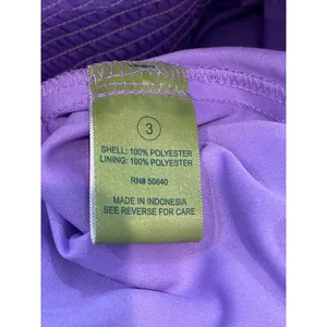 Johnny Martin Purple Yellow Chiffon Halter A‑Line Dress Resort Summer Beach thumbnail 8