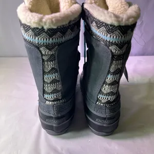 Khombu Women's Winter Boots with Blue Laces thumbnail 6