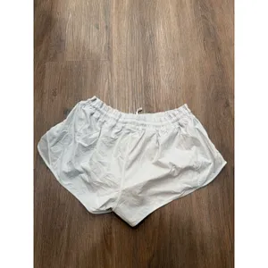 Lululemon Speed Up Low-Rise Lined Shorts 2.5" Light Blue Herringbone Size 14 REG thumbnail 2