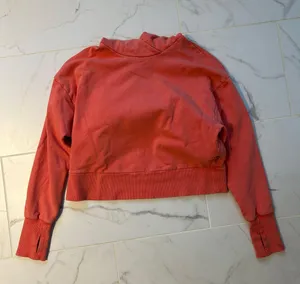 JoyLab Cropped Orange/Pink Hoodie thumbnail 3