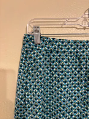 Tail White Label Skort M Blue Geometric Print Golf Tennis thumbnail 5