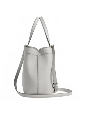 Kate Spade Sienna Medium Satchel Crossbody Bag PLATINUM GREY thumbnail 3