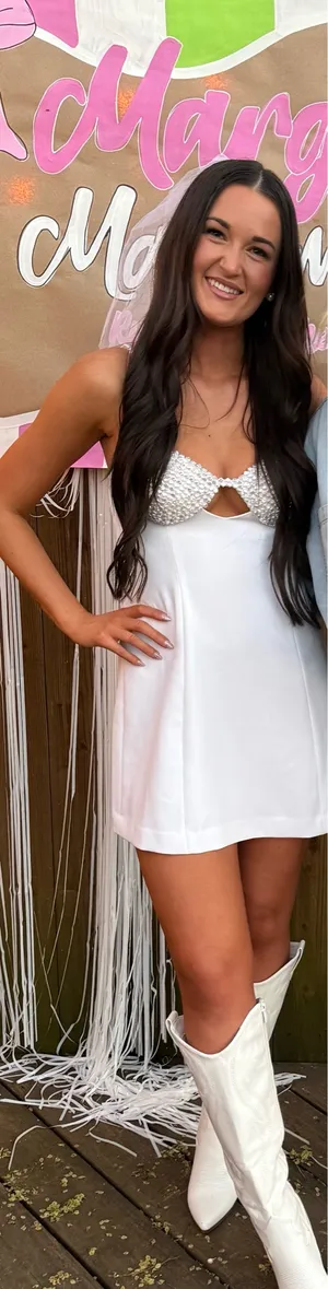 Gianni Bini Dress White thumbnail 2