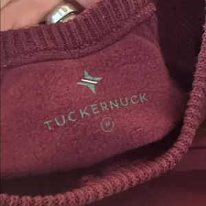 Tuckernuck Cable Knit Reid Sweatshirt in burgundy Medium thumbnail 7