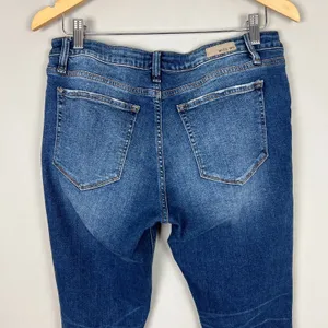 Miss Me Boot Jeans Womens 32 Blue Medium Wash Stretch Denim Whiskering NO‎ Bling thumbnail 8