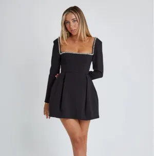 Oddmuse The Ultimate Muse Pearl Dress Black Size XS thumbnail 8