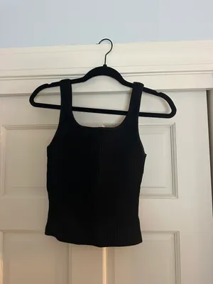 Aritzia Sculpt Knit Square neck Tank thumbnail 3