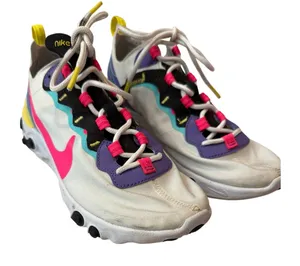 Nike React Element 55 Hyper Pink 2019 Women Size 6.5 Activewear Athleisure thumbnail 1