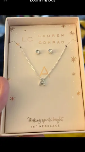 Lauren Conrad Necklace LC Set & Earring thumbnail 1