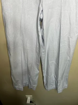 House of Harlow 1960 Linen‎ Blend Wide Leg Crop Pants thumbnail 4