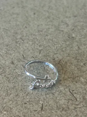 Always Blessed silver faith ring thumbnail 5