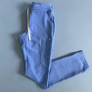 FIGS Yola FIONx Ciel Blue Skinny Scrub Pants thumbnail 6