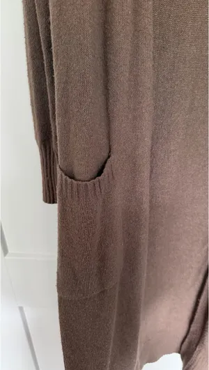 Long Brown Cardigan thumbnail 5