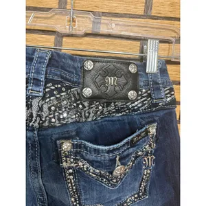 Miss Me Mid Rise‎ Bootcut Jeans Size 26 thumbnail 5