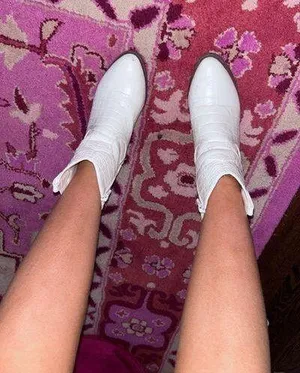 Sugar White Ankle Boots  thumbnail 4