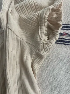 Free People shirt Puff-Sleeve Button Sz L thumbnail 5