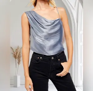 NWT Free People Women's Metallic Tank Top thumbnail 4