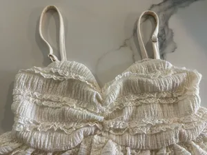 Babydoll tank White thumbnail 2