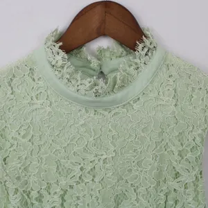 NWT altard state seafoam lace‎ dress L thumbnail 4