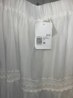 Maxi Skirt White Size M thumbnail 2