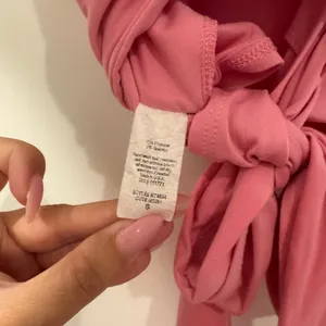 Le Lis Pink Wrap Top thumbnail 4