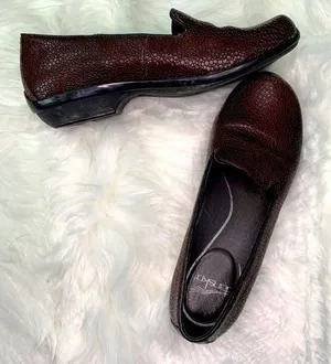 Dansko Brown‎ Cobblestone Olivia Leather Loafer thumbnail 1