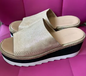 Free People Santorini Espadrille Chunky Mule Sandals thumbnail 1