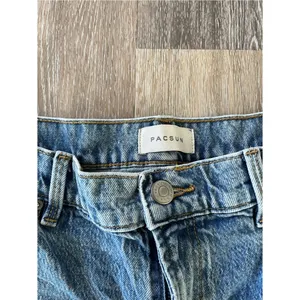 PacSun Jordyn Low Rise Straight Jeans Size 30 Light Wash Y2K Stretch Denim Blue thumbnail 8