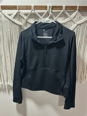 all in motion Black Half-Zip Athletic Pullover thumbnail 4