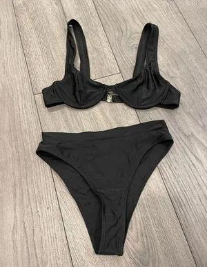 black bikini thumbnail 1